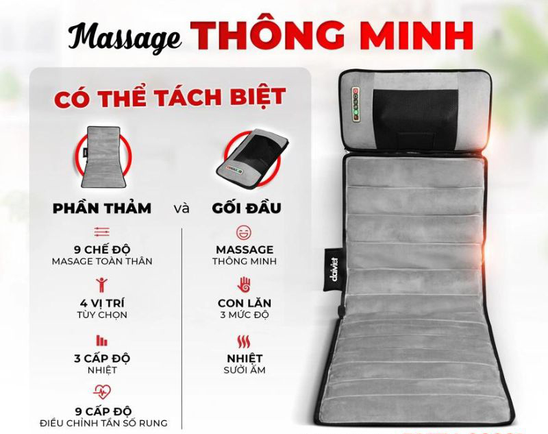 Thảm massage Đại Việt DVTM-00002 - Hàng chính hãng