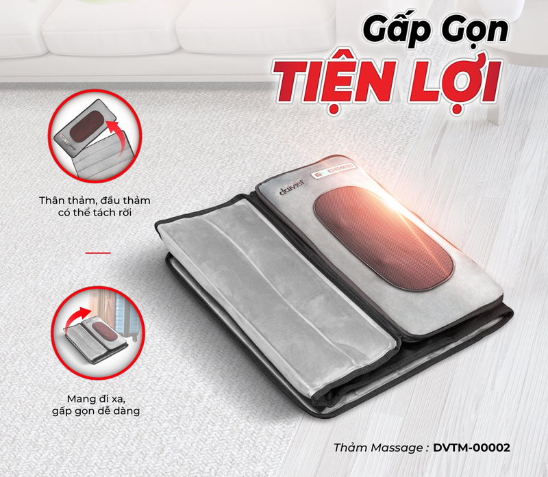 Thảm massage Đại Việt DVTM-00002 - Hàng chính hãng