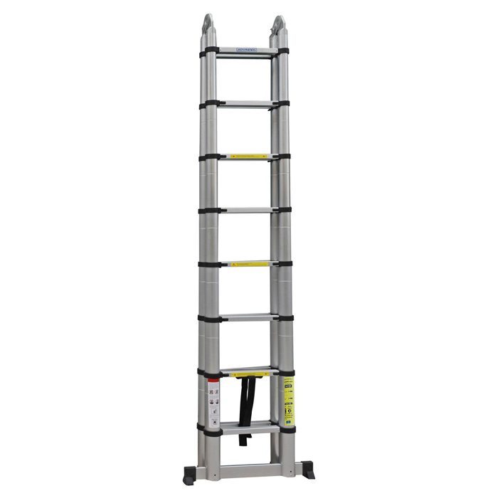 Thang nhôm rút gọn chữ A Advindeq ADT708B - Hàng chính hãng