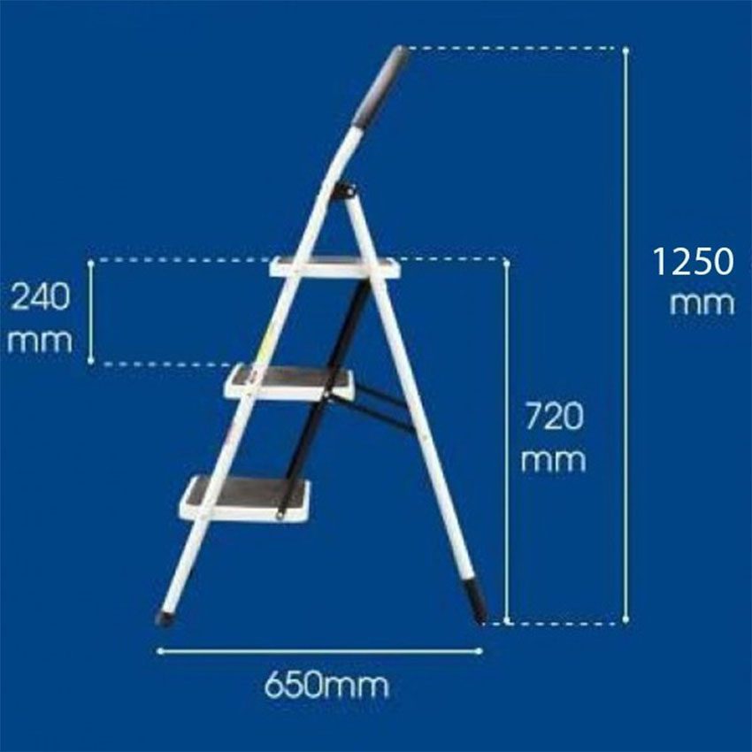 Kích thước của thang ghế Kagami WK-SL123 