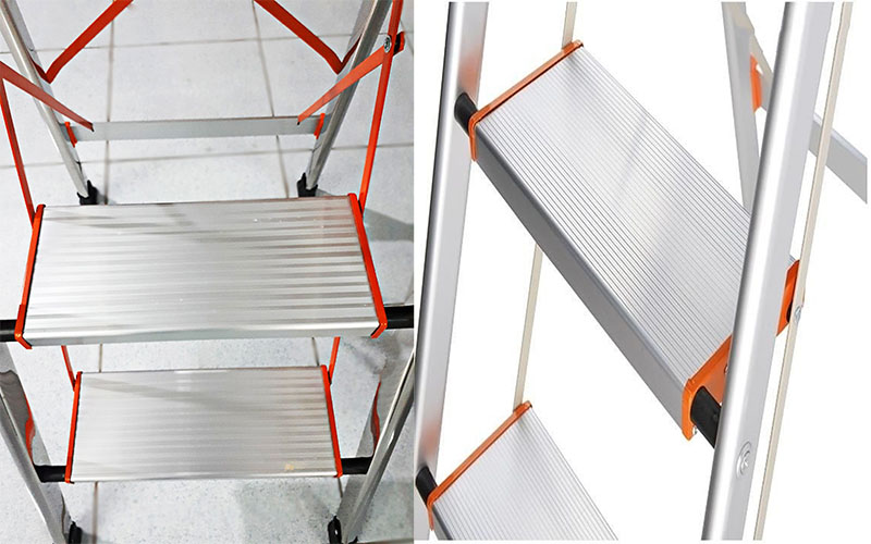 Thang nhôm ghế tay vịn Kagami WK-SS207 - Hàng chính hãng