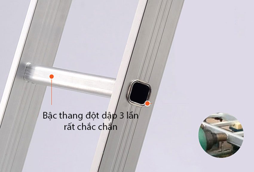 Thang đa năng chữ A bản lớn Ameca AMC-M308 - Hàng chính hãng