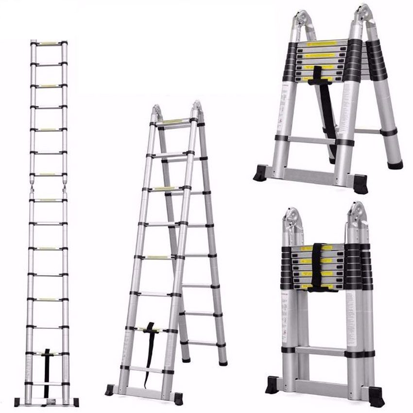 Thang nhôm rút đôi Ameca AMC-500 - Hàng chính hãng