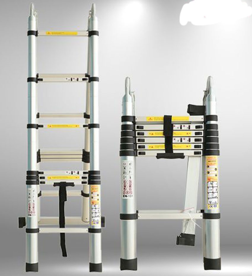 Thang nhôm xếp gọn đôi Ameca AMI-440 - Hàng chính hãng