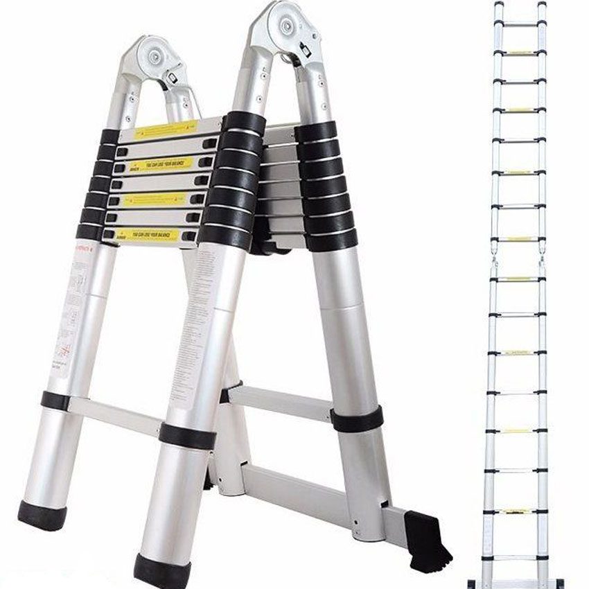 Thang nhôm gấp gọn đôi Ameca AMI-560