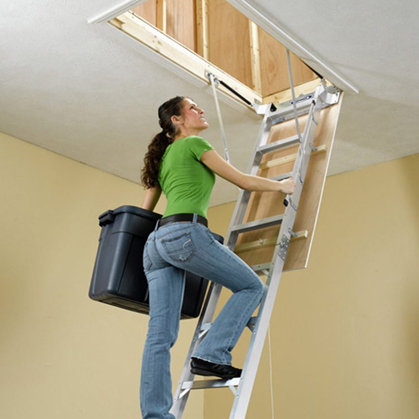 Thang nhôm gác xếp Nikawa LDA-2210 - Hàng chính hãng