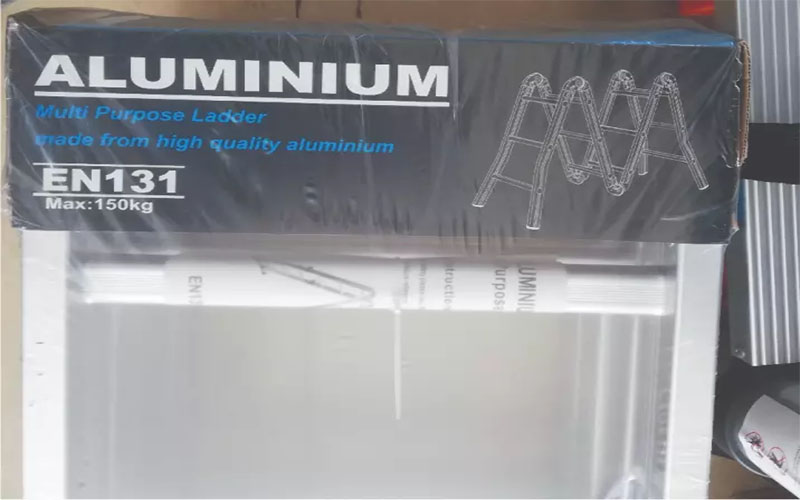 Thang nhôm gấp 4 đoạn Nakata TY-403 - Hàng chính hãng