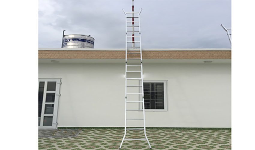 Thang nhôm gấp 4 đoạn Sumika SK-605 - Hàng chính hãng
