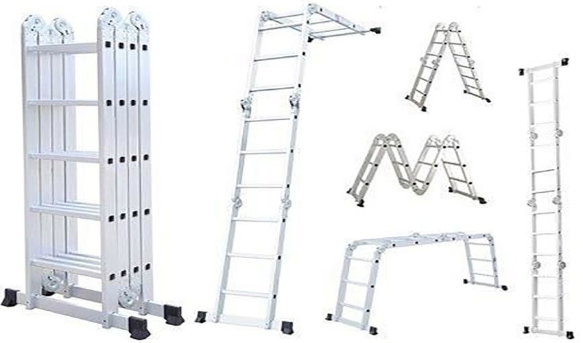 Thang nhôm gấp 4 đoạn Sumika SKM205