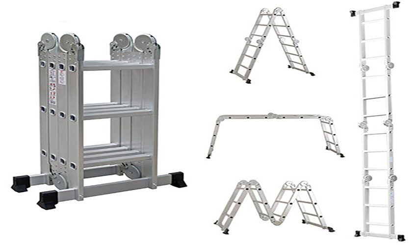 Thang nhôm gấp 4 đoạn Sumika SKM205