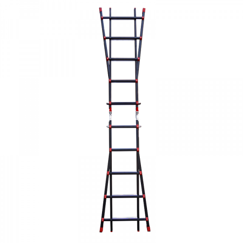 Thang nhôm gấp và rút đa năng 4 đoạn Fujihome ML45 (Black) - Hàng chính hãng