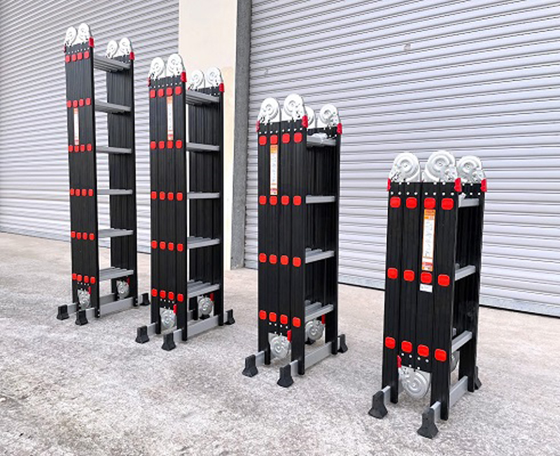 Thang nhôm gấp 4 đoạn Nakata NKT05C sản phẩm đang được lòng ngời tiêu dùng