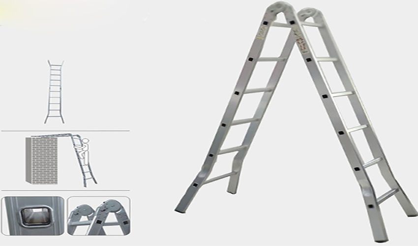 Thang nhôm gấp chữ A Sumika SK207 - Hàng chính hãng