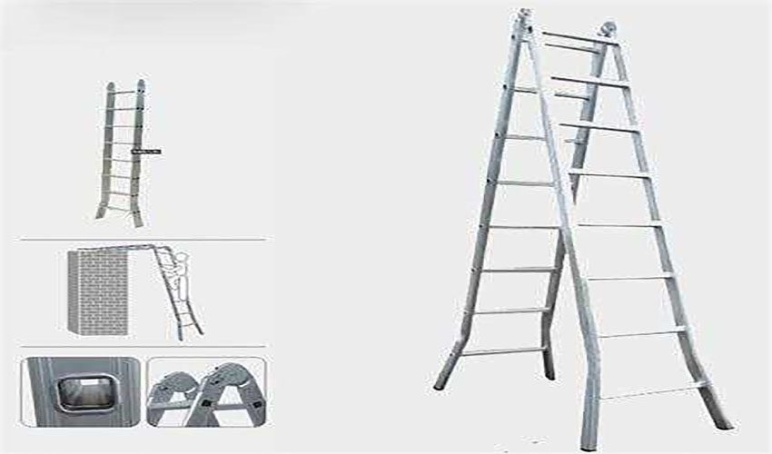 Thang nhôm gấp chữ A Sumika SK208 - Hàng chính hãng