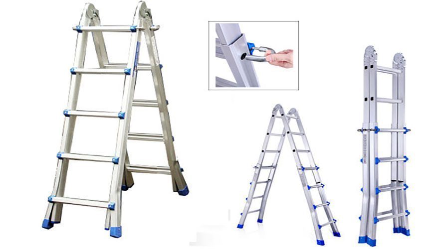 Thang nhôm gấp chữ A Sumika SKM406 - Hàng chính hãng