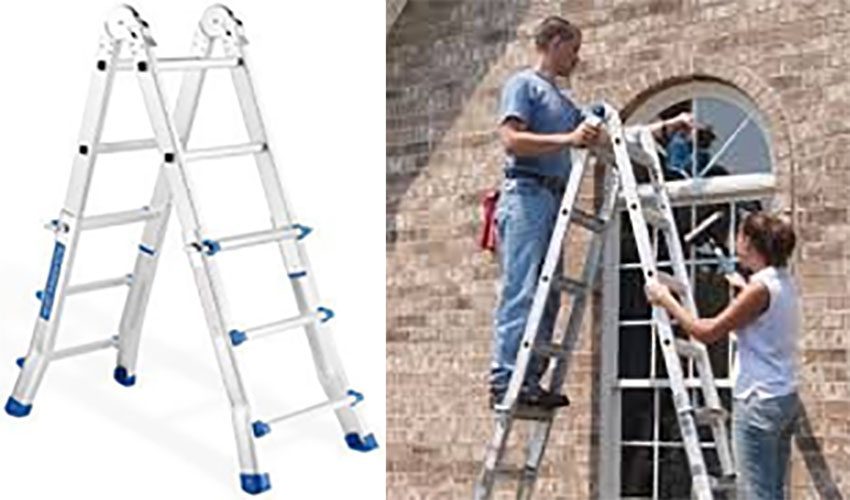 Thang nhôm gấp chữ A Sumika SKM406 - Hàng chính hãng