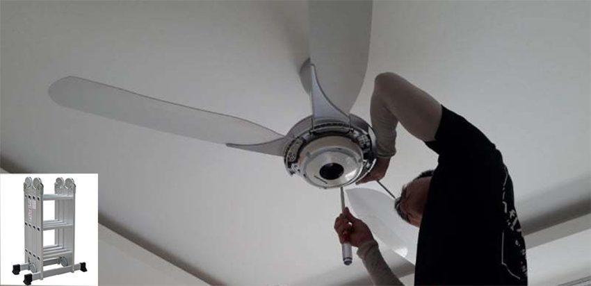 Thang nhôm gấp đa năng Sumika SKM 203 - Hàng chính hãng