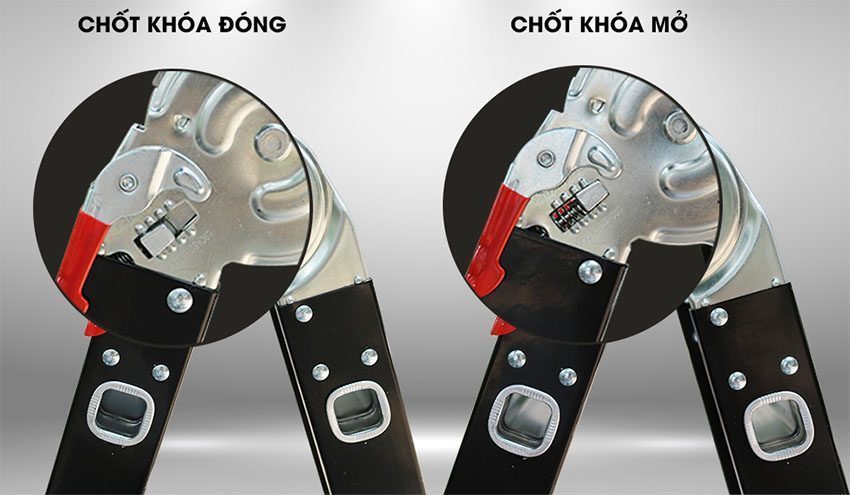 Thang nhôm gấp đoạn Nikawa NKG-45 - Hàng chính hãng