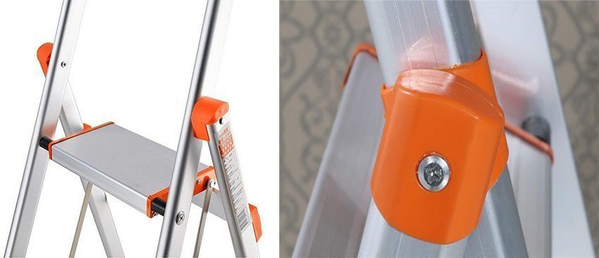 Thang nhôm ghế 5 bậc Kachi MK-150 - Hàng chính hãng