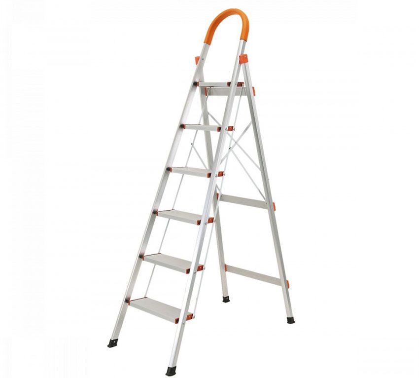 Thang nhôm ghế 6 bậc Kachi MK-151 - Hàng chính hãng