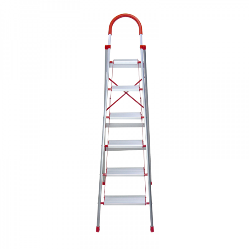 Thang nhôm ghế bản to 6 bậc Fujihome SL-306 - Hàng chính hãng