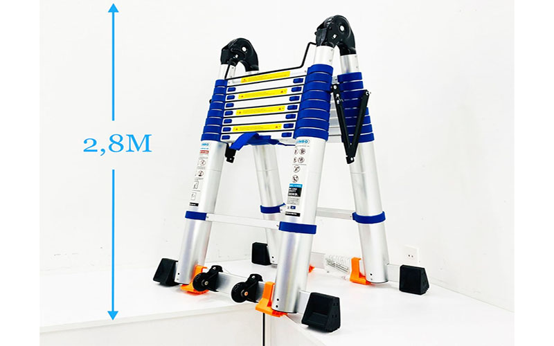 Thang nhôm rút đôi Jumbo A280B - Hàng chính hãng