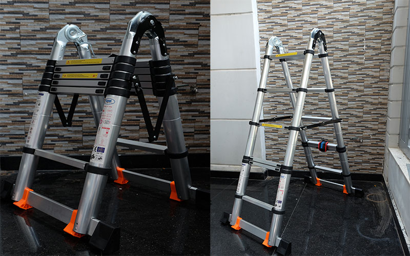 Thang nhôm rút đôi Kagami KT-32AI - Hàng chính hãng