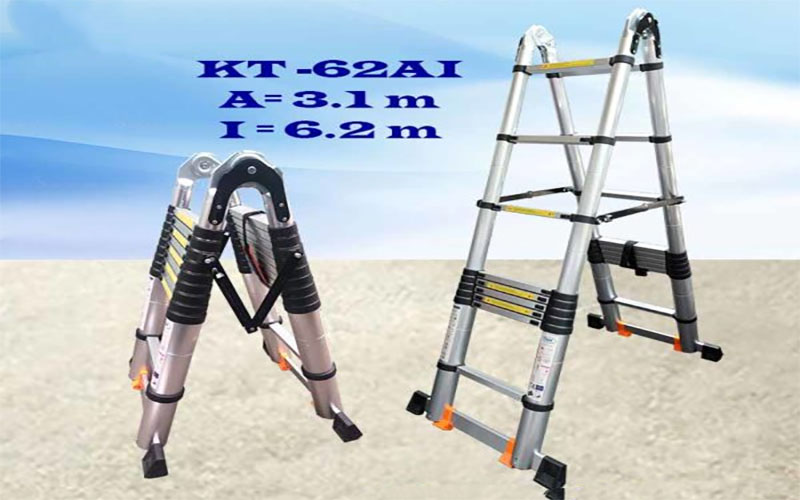 Thang nhôm rút đôi Kagami KT-62AI