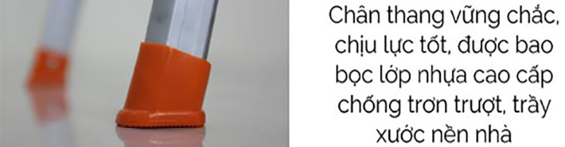 Thang nhôm rút đôi Nakata TY-4A - Hàng chính hãng