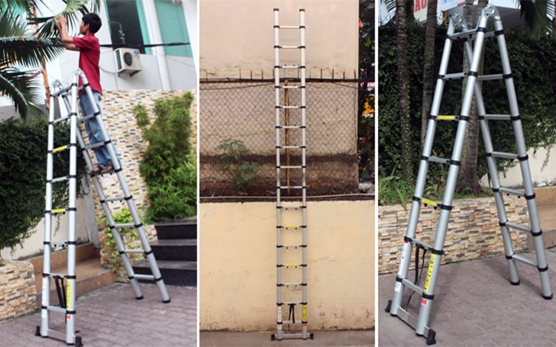 Thang nhôm rút đôi Nakata TY-639 - Hàng chính hãng