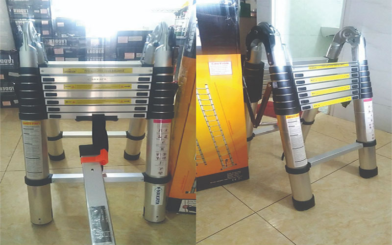 Thang nhôm rút đôi Nakata TY-640