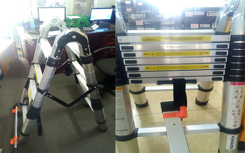 Thang nhôm rút đôi Nakata TY-640