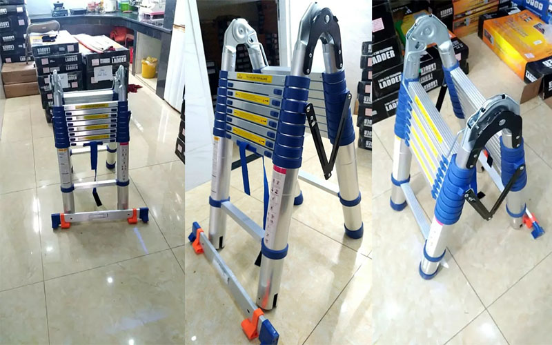 Thang nhôm rút đôi Nakata TYB-640 - Hàng chính hãng