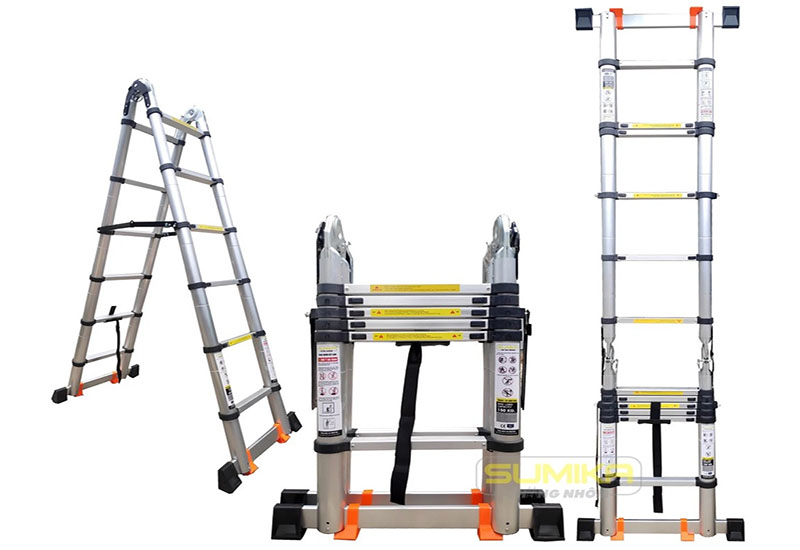 Thang nhôm rút đôi Sumika SK380D New - Hàng chính hãng