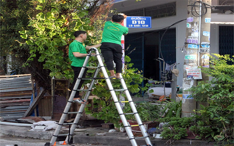 Ứng dụng của Thang nhôm rút đôi Sumika SK560D New