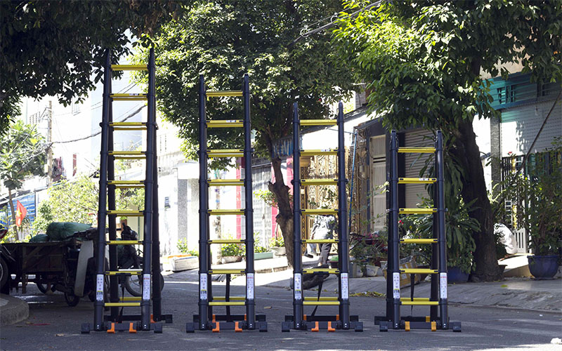 Kích thước của Thang nhôm rút đôi Sumika SKS560D