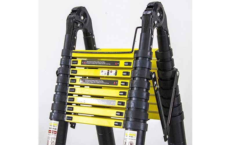 Các bậc thang của Thang nhôm rút đôi Sumika SKS740D