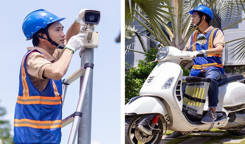 Ứng dụng của Thang nhôm rút đơn Hakawa HK-114