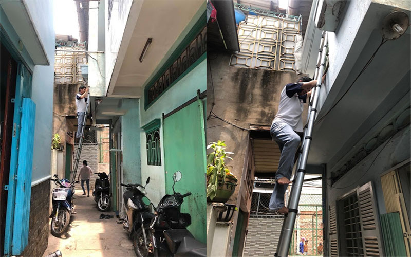 Thang nhôm rút đơn Kagami KT-50