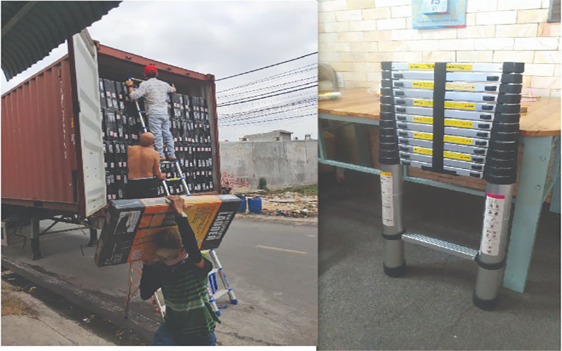 Ứng dụng của Thang nhôm rút đơn Nakata TY-612