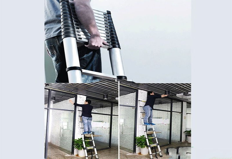 Ứng dụng của Thang nhôm rút đơn Nakata TY-613