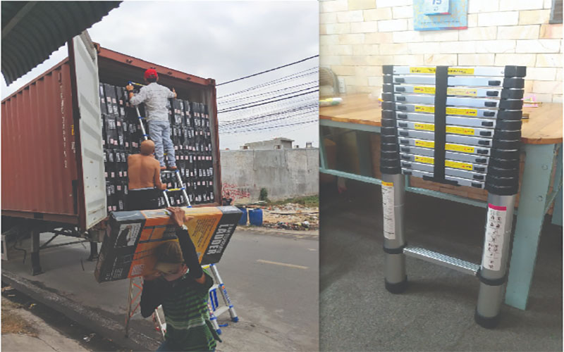 Ứng dụng của Thang nhôm rút đơn Nakata TY-615