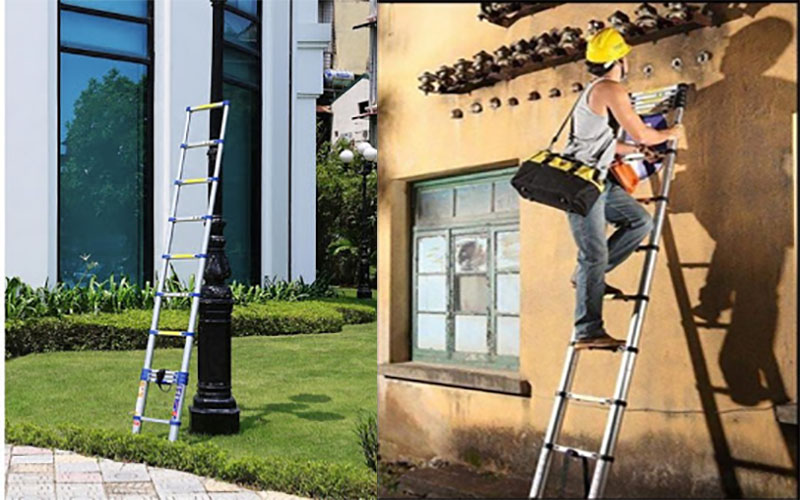 Ứng dụng của Thang nhôm rút đơn Nakata TYB-611