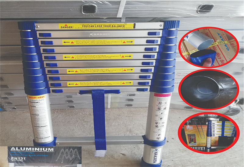 Thang nhôm rút đơn Nakata TYB-614 - Hàng chính hãng