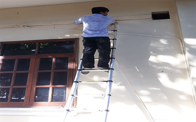 Thang nhôm rút đơn Nakata TYB-614 - Hàng chính hãng