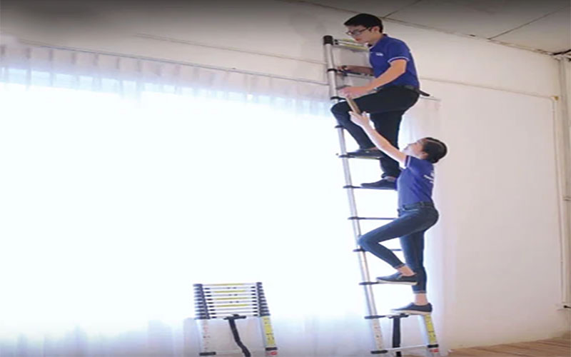 Thang nhôm rút đơn Nakata TYB-615 - Hàng chính hãng