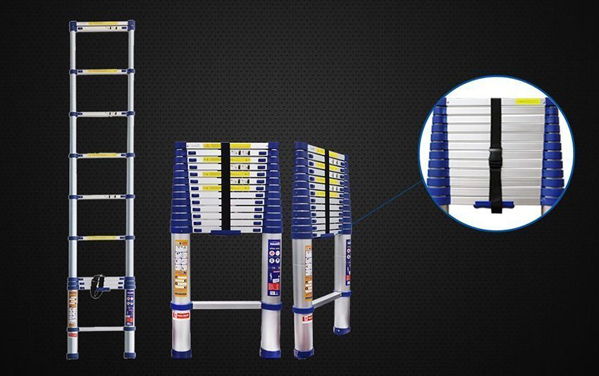 Thang nhôm rút đơn Nikawa NK-38 - Hàng chính hãng