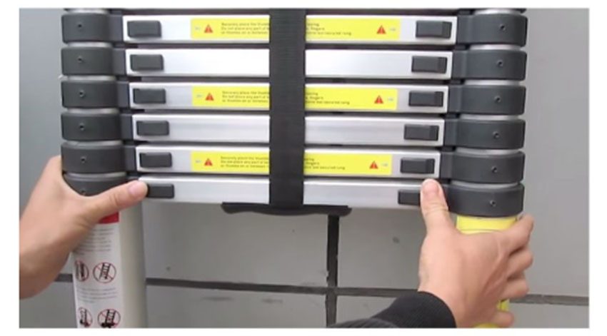 Thang nhôm rút gọn 3.8m Kachi MK85 - Hàng chính hãng