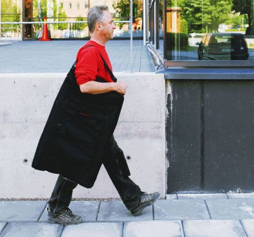 Thang nhôm xếp đơn Ameca AMC-480 - Hàng chính hãng