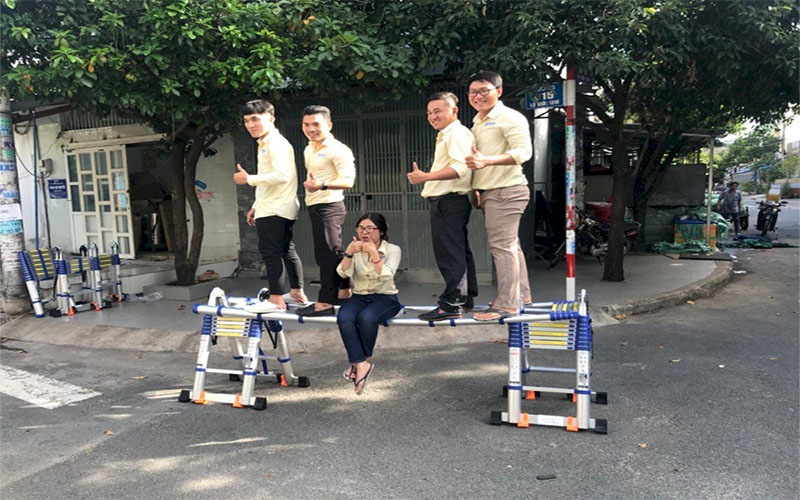 Tải trọng của Thang nhôm rút gọn Jumbo C410B